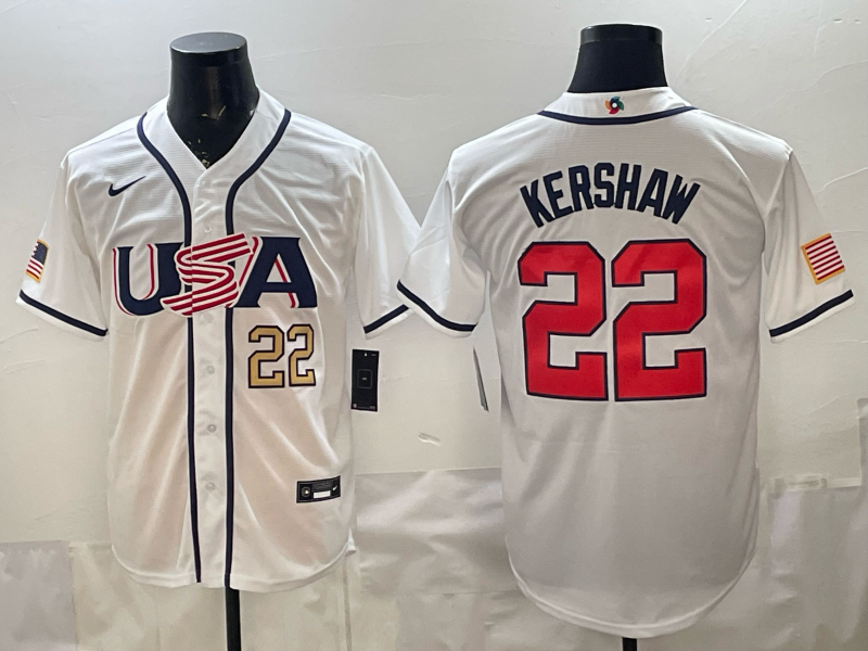 Men 2026 World cup white MLB Nike jersey 00106